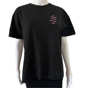 Anti Social Club x Mastermind Japan Black and Pink Short Sleeve T-Shirt M